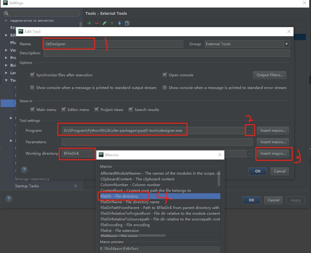 Python PyQt5 Pycharm 环境搭建及配置详解（图文教程）