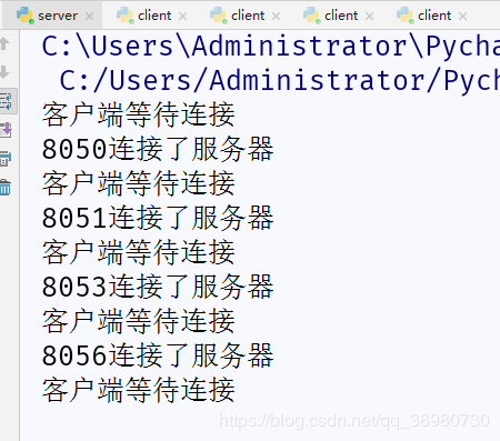 使用python实现简单聊天室功能的案例