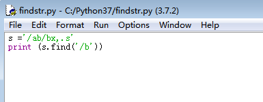 怎么在python中使用函数查找字符串