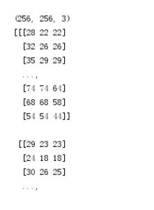 python如何读取图片并将图片以三维数组的形式输出