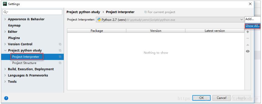 PyCharm中找不到指定文件python.exe怎么办