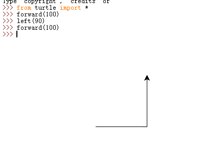 python如何使用turtle库画一个方格和圆