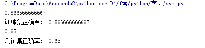 怎么在Python中使用支持向量机SVM