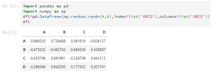 DataFrame怎么在Pandas庫中使用