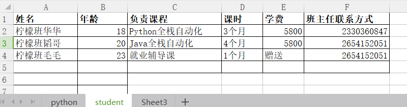 Python利用pandas处理Excel数据的应用详解