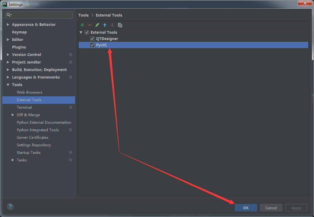 PyCharm+Qt Designer+PyUIC如何安装配置