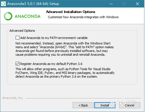 Windows 安装 Anaconda3+PyCharm的方法步骤