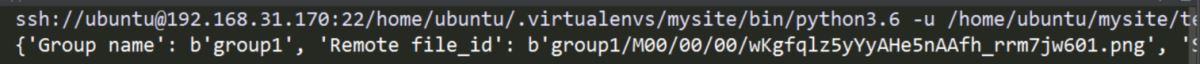 python django框架中如何使用FastDFS分布式文件系统