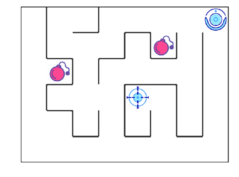 用Q-learning算法实现自动走迷宫机器人的方法示例