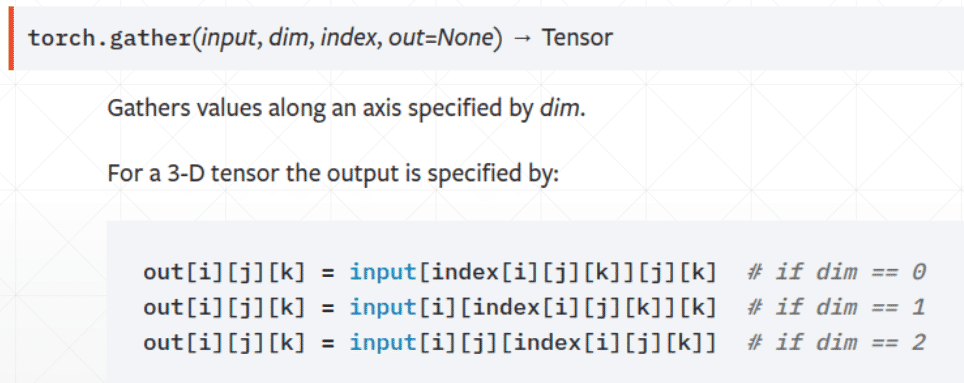 Pytorch高阶OP怎么操作where，gather