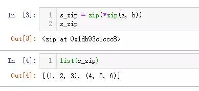 Python3中對象組合zip()和回退方式*zip如何實現(xiàn)