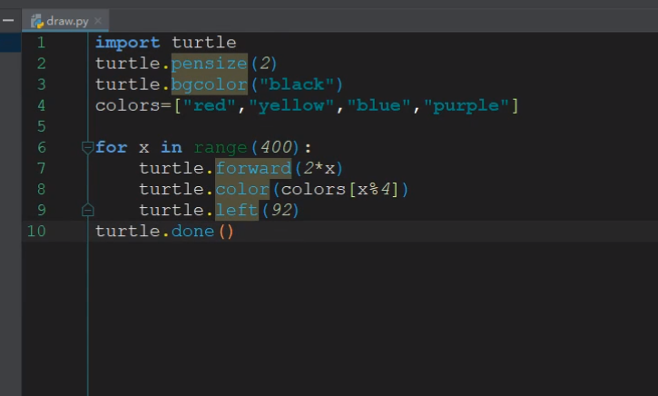 python中turtle库如何使用