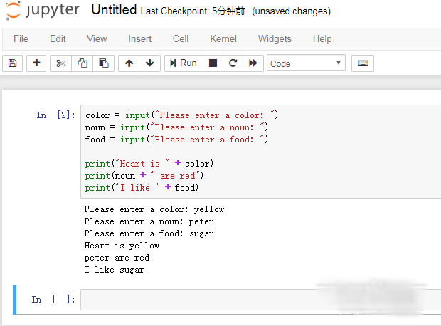 python如何制作填词游戏步骤