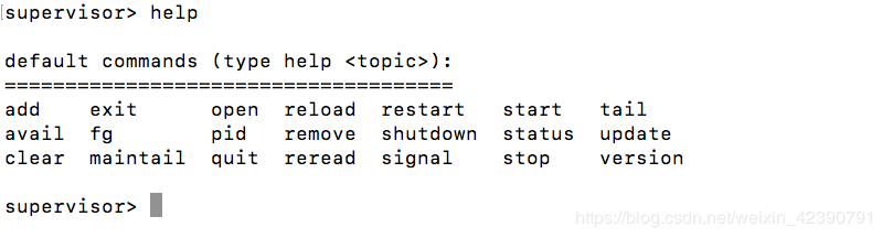 Python supervisor强大的进程管理工具的使用