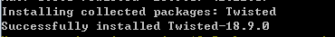 如何在Python3.6中安装Twisted模块