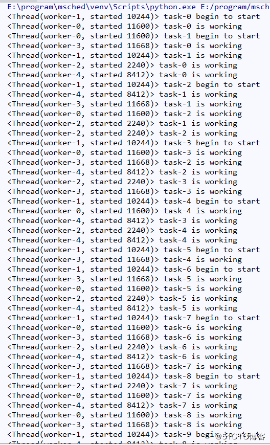 python多线程之间如何同步