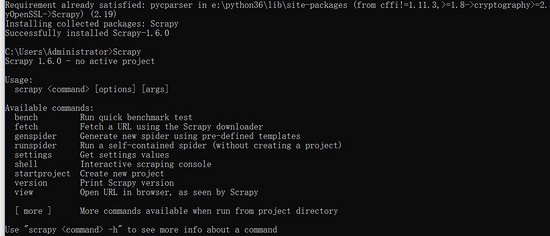 Python网络框架Django和Scrapy怎么安装