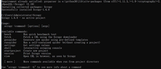 Python網(wǎng)絡(luò)框架Django和Scrapy怎么安裝