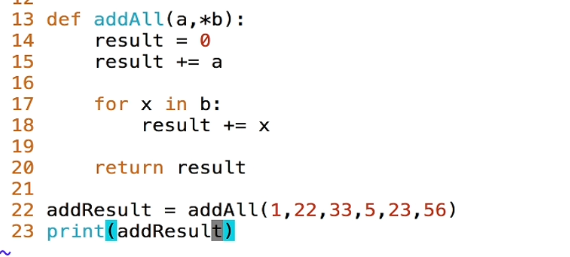 Python函数中不定长参数的写法