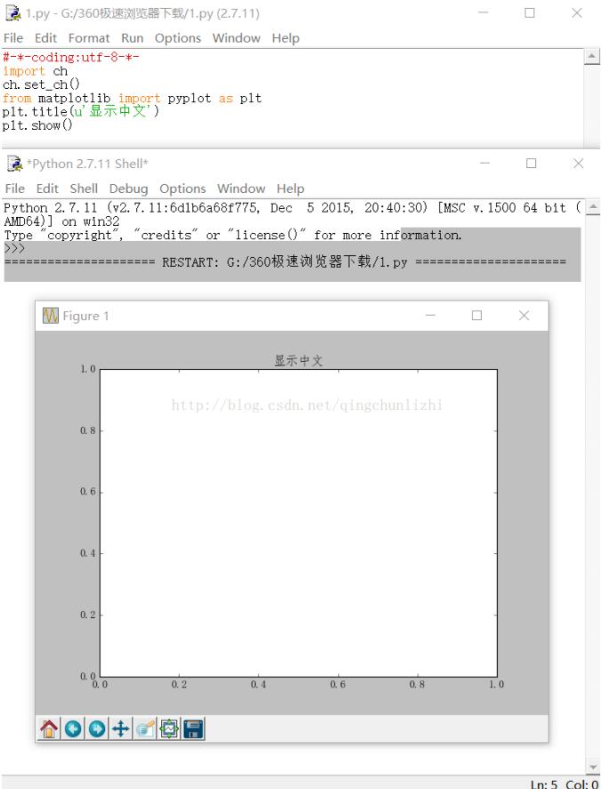 完美解決Python matplotlib繪圖時漢字顯示不正常的問題