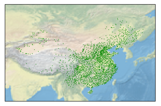 Python中excel和shp如何使用在matplotlib