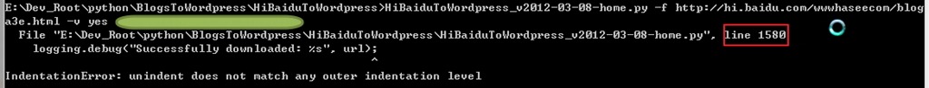 Python中出現(xiàn)IndentationError:unindent does not match any outer indentation level錯(cuò)誤怎么辦