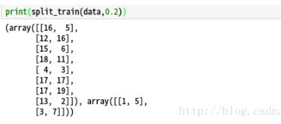 Python數(shù)據(jù)集切分實(shí)例