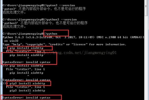 pip install xxx報(bào)SyntaxError: invalid syntax錯(cuò)誤怎么辦