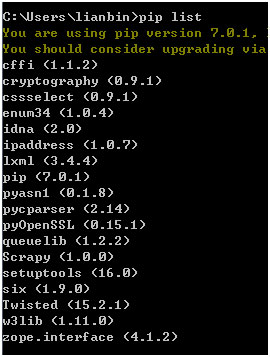 如何在win7 x64系统中安装Scrapy