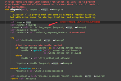 Django-Rest-Framework權限管理源碼的示例分析