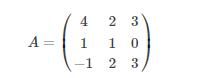 python/sympy求解矩阵方程的方法