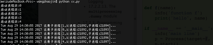 python中怎么控制多進程