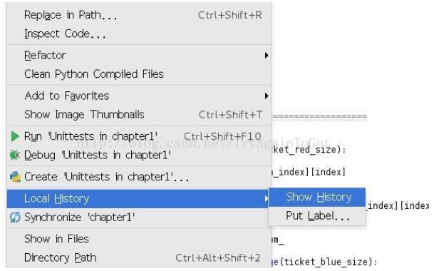 在pycharm 中误删掉项目文件如何处理