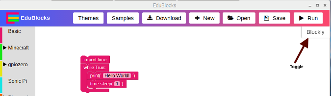 使用EduBlock轻松学习Python编程