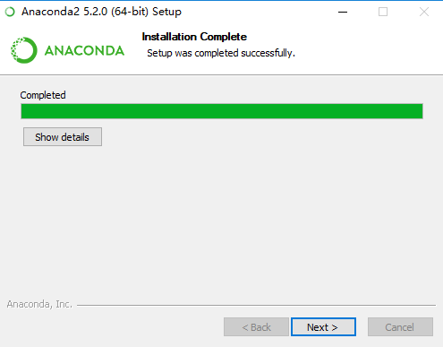 Anaconda2 5.2.0如何安装使用