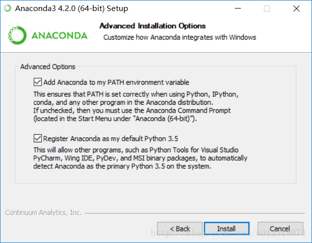 win10系统下Anaconda3安装配置方法图文教程