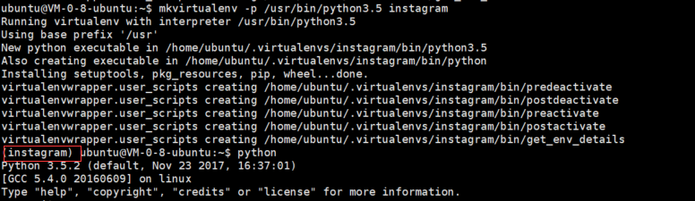 Python开发虚拟环境中如何使用virtualenvwrapper搭建