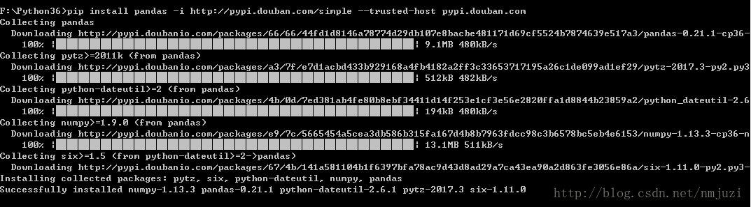 python中使用pip的示例分析