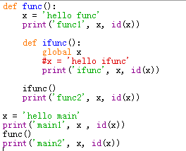 global和nonlocal在Python中有什么區(qū)別