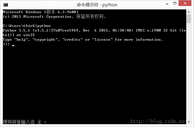 怎么在Win8环境中安装python3.5.1