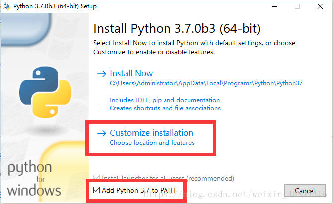 如何在Windows系统中安装python3.7