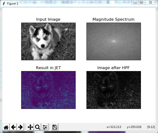 opencv python中傅里叶变换的使用示例