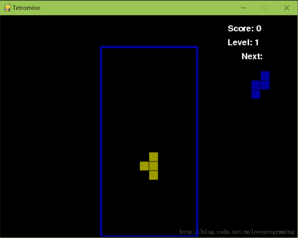 使用pygame怎么实现俄罗斯方块游戏