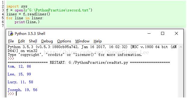 如何利用Python讀取txt文檔的方法