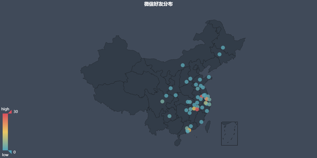 如何使用Python实现的微信好友数据分析功能