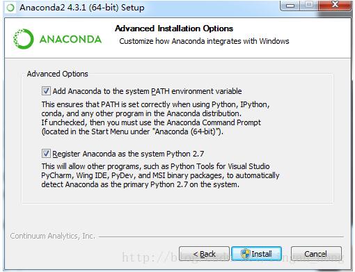 Anaconda2下中如何實(shí)現(xiàn)Python2.7和Python3.5共存