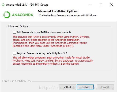 Anaconda2下中如何实现Python2.7和Python3.5共存