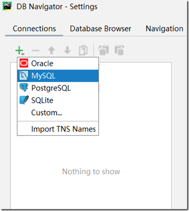 PyCharm中MySQL如何配置可视化Database