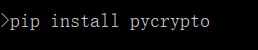 下载python中Crypto库报错：ModuleNotFoundError: No module named ‘Crypto’的解决