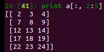 python 多維切片之冒號和三個點(diǎn)的用法介紹